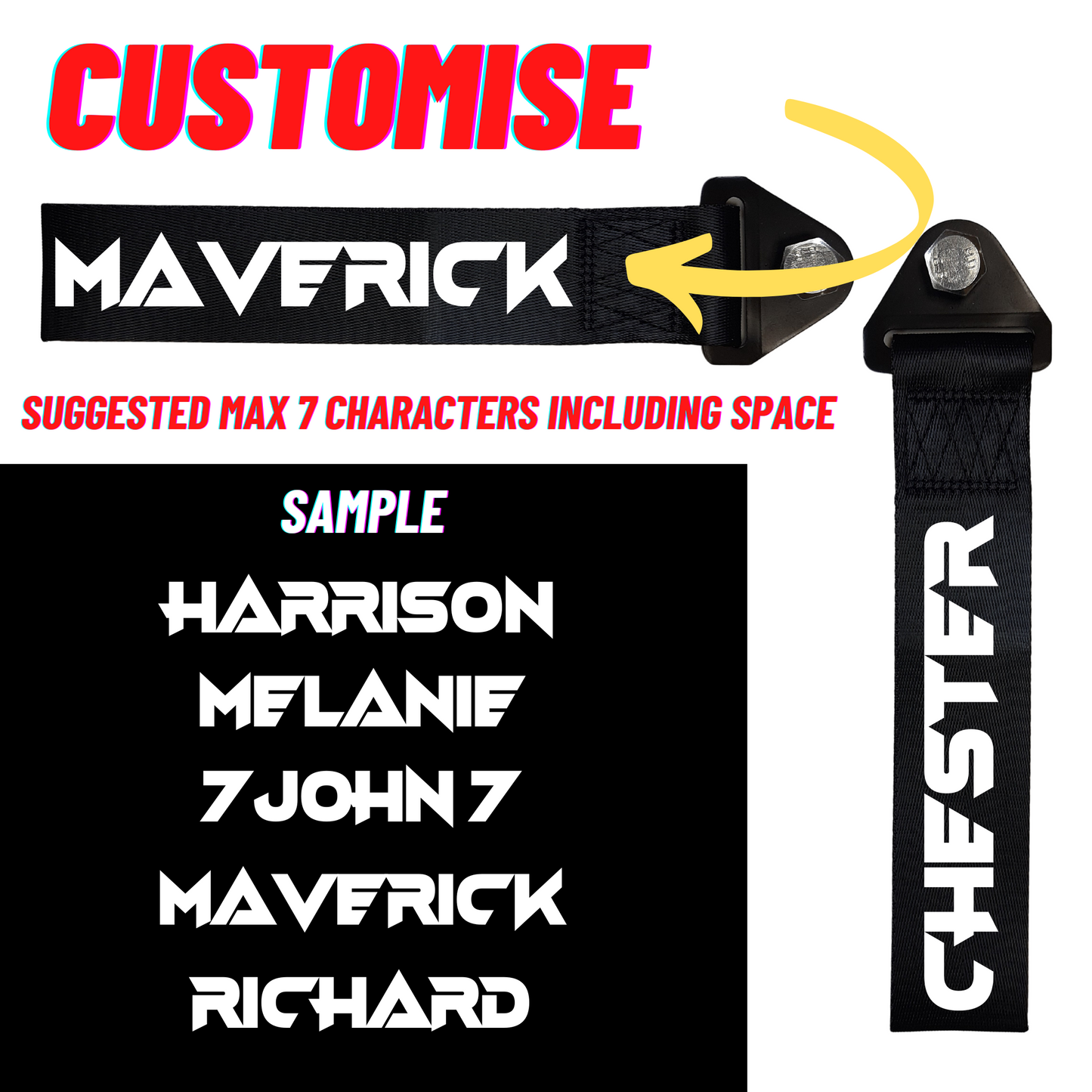 Custom Tow Strap