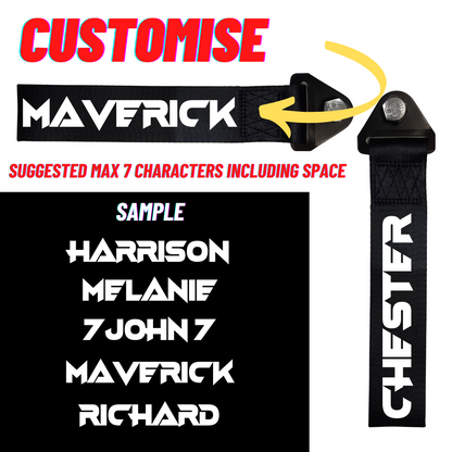 Custom Tow Strap